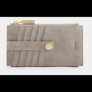 Hammitt - 210 West Grey Leather Card Holder/Wallet